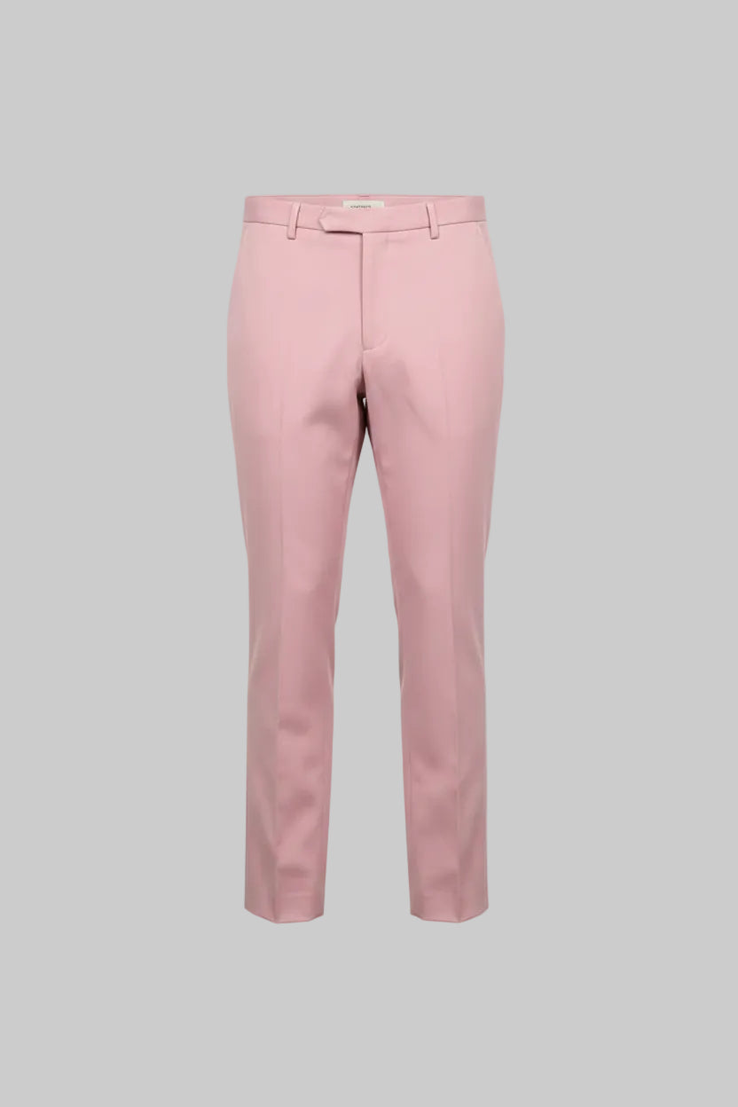 Dusty Pink Textured Knit Polo
